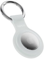 Epico Silikonhülle für AirTag (1.-2. Gen) mit voller Rückseite - transparent - AirTag Schlüsselanhänger