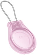 Epico Rugged Case for AirTag (1st–2nd Gen) – Transparent Pink - AirTag Case