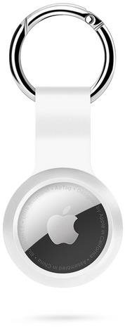 Epico Silicone Case AirTag (1.-2. gen) - White - AirTag Key Ring - Main image