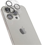 Kamera védő fólia Epico Sapphire kamera objektívvédő iPhone 15 Pro / 15 Pro Max készülékhez - Ochranné sklo na objektiv