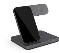Spello by Epico 3in1 Wireless Charging Stand für Samsung - Schwarz - Kabelloses Ladegerät