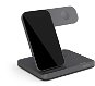 Bezdrátová nabíječka Spello 3in1 bezdrátový nabíjecí stojánek pro Samsung - černá - Bezdrátová nabíječka