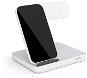 Spello by Epico 3in1 Wireless Charging Stand für Samsung - Weiß - Kabelloses Ladegerät