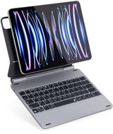 Epico Aluminium-Tastatur für Apple iPad Pro 11"/iPad Air 10,9"/iPad Air 11" - qwerty - Hülle für Tablet mit Tastatur