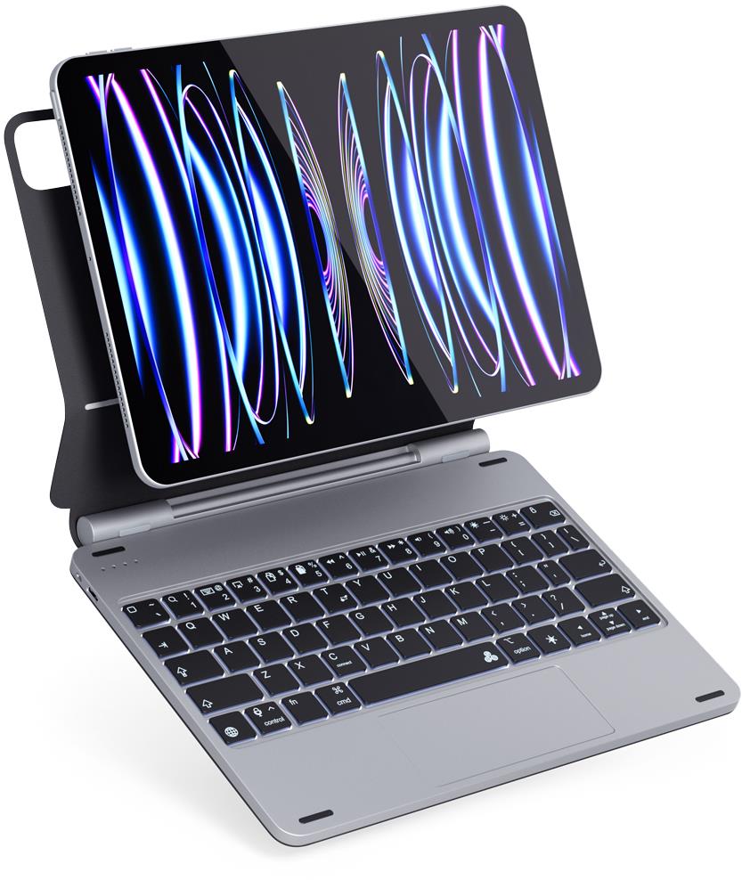 Epico iPad Pro 13" (M4/M5) CZ alumínium billentyűzet