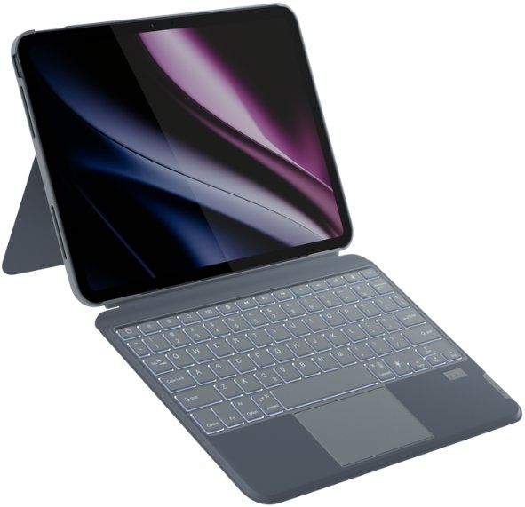 Epico háttérvilágítású billentyűzet iPad Pro 11"/iPad Air 10,9"/10,9" (M1)/iPad Air 11" (M2) - CZ (A00)