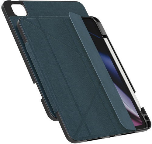 Epico SolidWoven Flip Case iPad Pro 11"(3.-6. gen)/Air 10,9"(A14-M1)/Air 11"(M2-M4) - modrá - Tablet Case - Main image