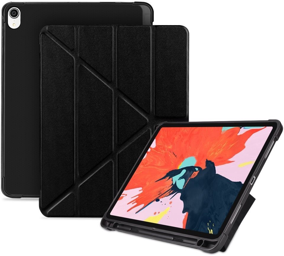 Epico összecsukható flip tok iPad Air 10.9 “(2020) - fekete