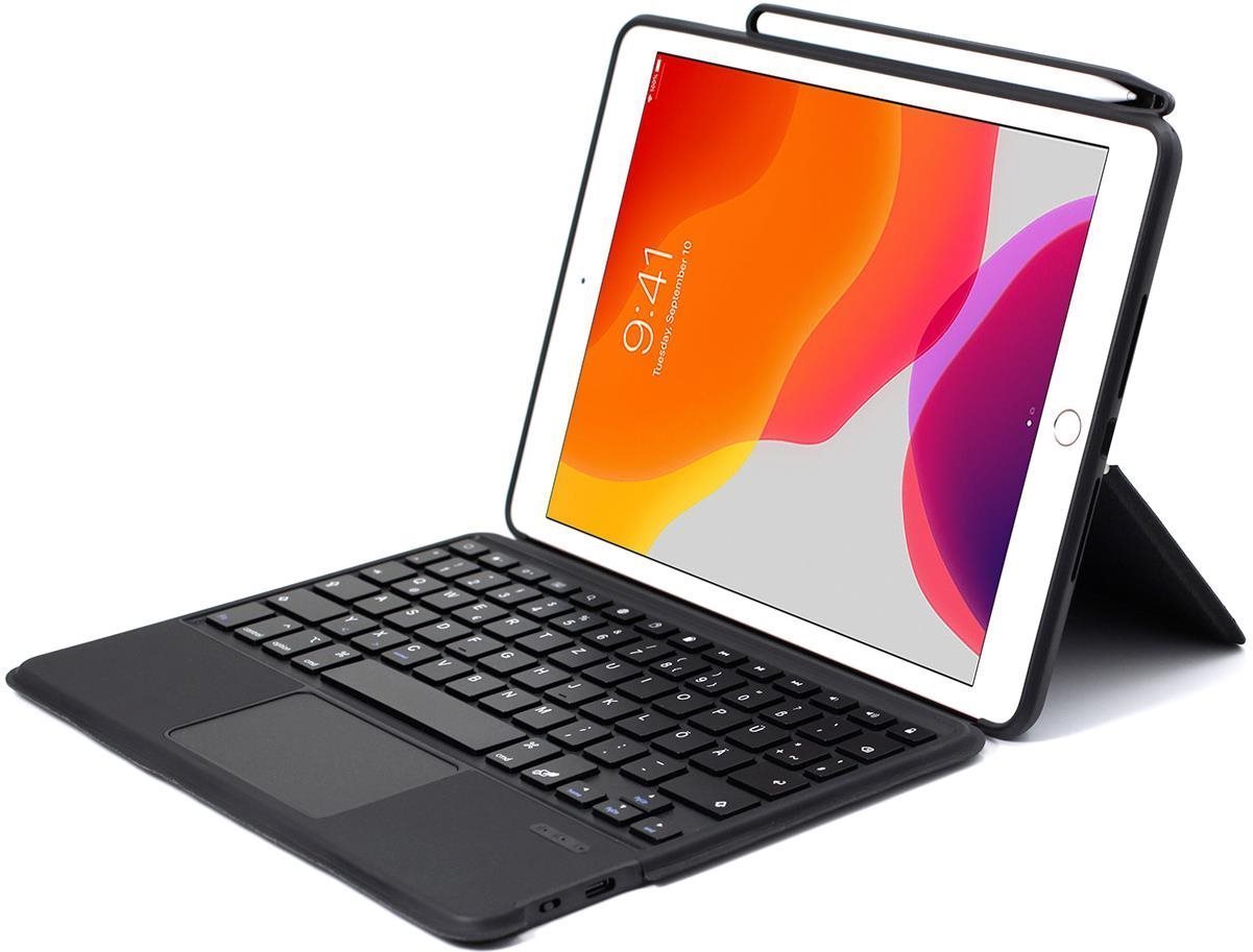 Epico iPad 10,2" billentyűzetes tok - US/fekete