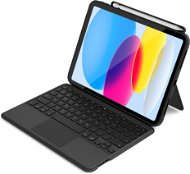 Epico iPad 10,9" (2022) fekete tok + billentyűzet, CZ - Tablet tok billentyűzettel