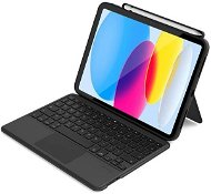 Epico Keyboard Case iPad 10.9" (2022) – Spanish/čierne - Puzdro na tablet s klávesnicou