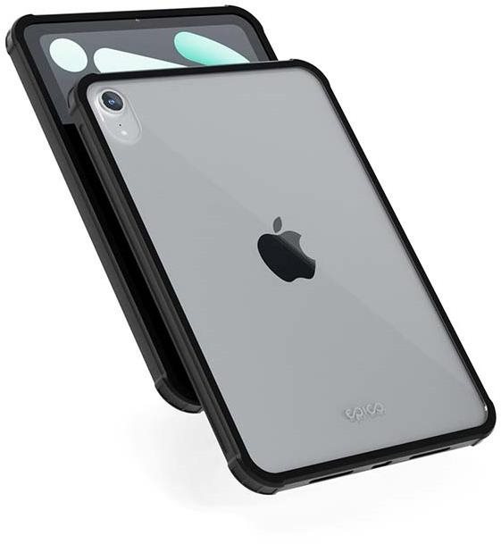 Epico Hero Apple iPad mini 6 2021 8,3" átlátszó / fekete tok