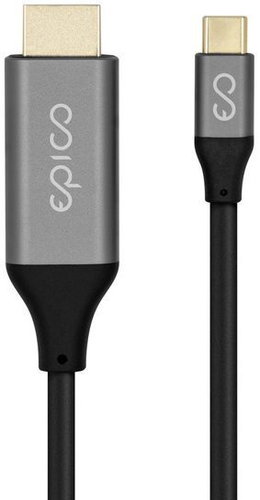 Epico USB Type-C to HDMI Cable 1.8m (2020) - Space Grey - Video Cable - Main image
