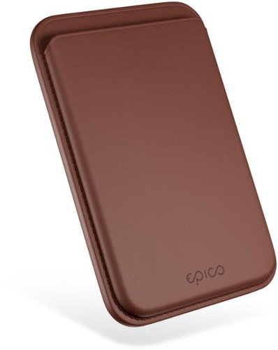 Epico Mag+ Leather Wallet - braun - MagSafe Wallet - Hauptbild