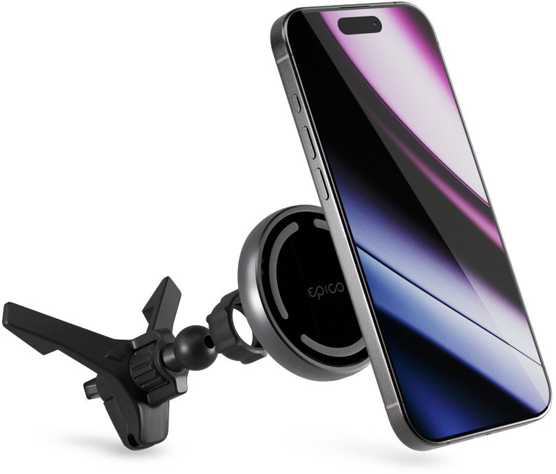 Epico 15W vezeték nélküli MagSafe autós töltőpad adapterrel