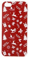 Epico RED XMAS for iPhone 5/5S/SE - Phone Cover