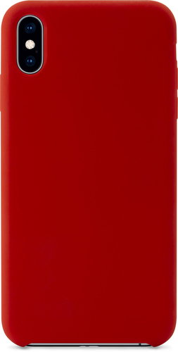 EPICO Silicone for iPhone X Red - Phone Cover - Main image