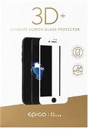 Epico Glass 3D+ Tok iPhone 6-hoz és iPhone 6S-hez, fehér - Üvegfólia