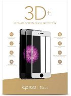 Epico Glass iPhone 6 Plus/ 6S Plus / 7 Plus / 8 Plus 3D+ üvegfólia - fehér - Üvegfólia