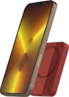 Epico 4200mAh MagSafe kompatibilní bezdrátová power banka - červená - Powerbanka