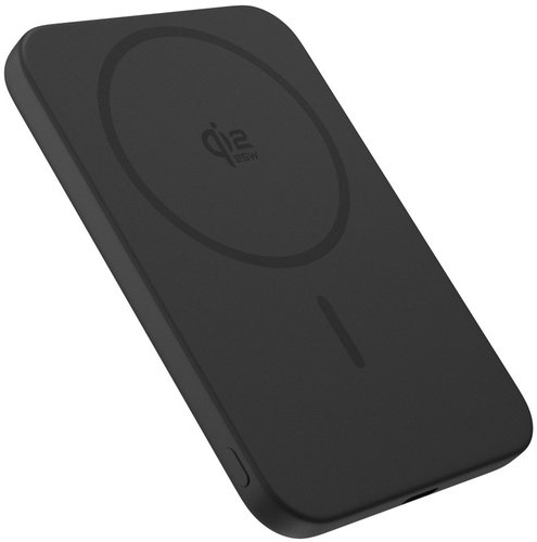 Epico UltraPack Qi2 25W Slim 5000mAh Aluminium Mag+ Wireless Power Bank EM55, Black Main image Epico UltraPack Qi2 25W Slim 5000mAh Aluminium Mag+ Wireless Power Bank EM55, Black - Power Bank - Main image