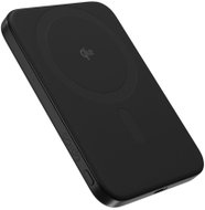 Epico UltraPack Qi2 Slim 5000 mAh Aluminium Mag+ Wireless Power Bank EM51, Black - Power Bank
