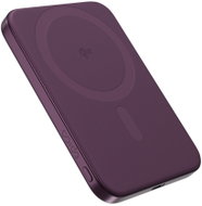 Epico UltraPack Qi2 Slim 5000 mAh Aluminium Mag+ Wireless Power Bank EM51, Dark Purple - Power Bank