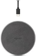 Epico Wireless Charger 10W Öko-Leder - Kabelloses Ladegerät