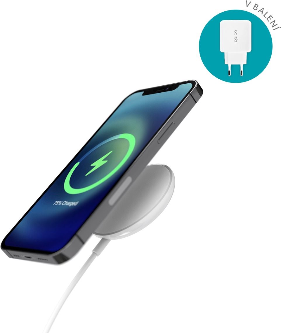 Epico vezeték nélküli, Magsafe töltőpad - fehér