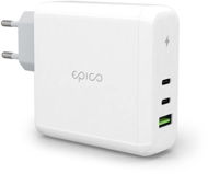 Ladegerät Epico 100 W GaN Charger - Weiß - Netzladegerät