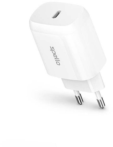 Spello 20W PD mains charger - white - Wall Charger - Main image