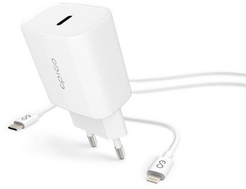 Epico 20W síťová nabíječka + USB-C/Lightning kabel, délka 1,2 m ...