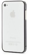 Epico Hero Hug alumínium keret iPhone 4 / 4S fekete - Keret