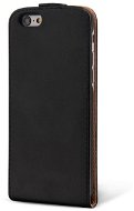 Epico kožené puzdro pre iPhone 6/6S s prackou hore čierne - Puzdro na mobil