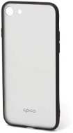 Epico Frost iPhone 7/8 készülékhez, átlátszó-fekete - Telefon tok