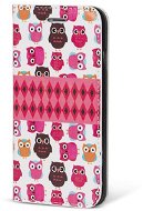 Epico Color Flip Pink Owl pre iPhone 7/8 - Puzdro na mobil