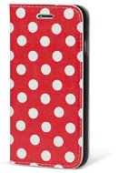 Epico Color Flip Red Dottie for iPhone 7/8 - Phone Case