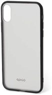 Epico Frost pre iPhone X transparentný/čierny - Kryt na mobil