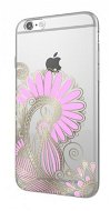 Epico Hoco Flower iPhone 6 / 6S átlátszó fehér / rózsaszín - Védőtok
