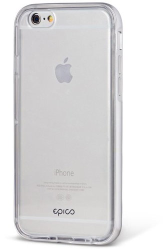 Epico Guard cover with frame for iPhone 6 / 6S silver - Phone Cover - Main image