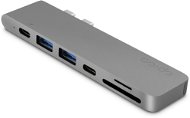 Epico USB Type-C HUB PRO - Space Gray/Black - Port Replicator