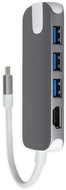 EPICO USB-C HUB with Ethernet Space Grey - USB Hub