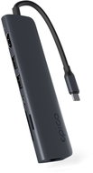 Epico 7in1 Pro Hub with 8K and USB-C connector - dark ink - USB Hub