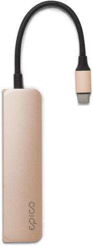 Epico USB-C HUB with HDMI gold - USB Hub - Hauptbild