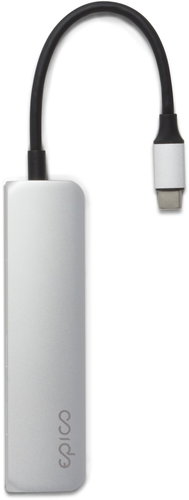EPICO USB-C HUB with HDMI Silver - USB Hub - Main image