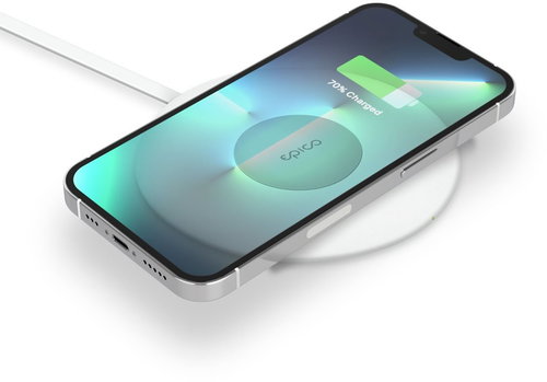 Epico Wireless Charger 10W - White - Wireless Charger - Main image