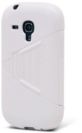 Epico Transparent Flip Case pre Samsung Galaxy S3 mini – biele - Puzdro na mobil