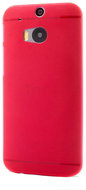 Epico Ultrathin Matt for HTC One (M8) - red - Phone Cover