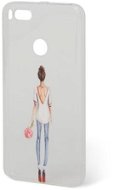 Epico Design Case Xiaomi Mi A1 Lady With Flower - Telefon tok