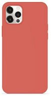 Epico Silicone iPhone 12 / 12 Pro Cover (MagSafe compatible) - Citrus Pink - Phone Cover